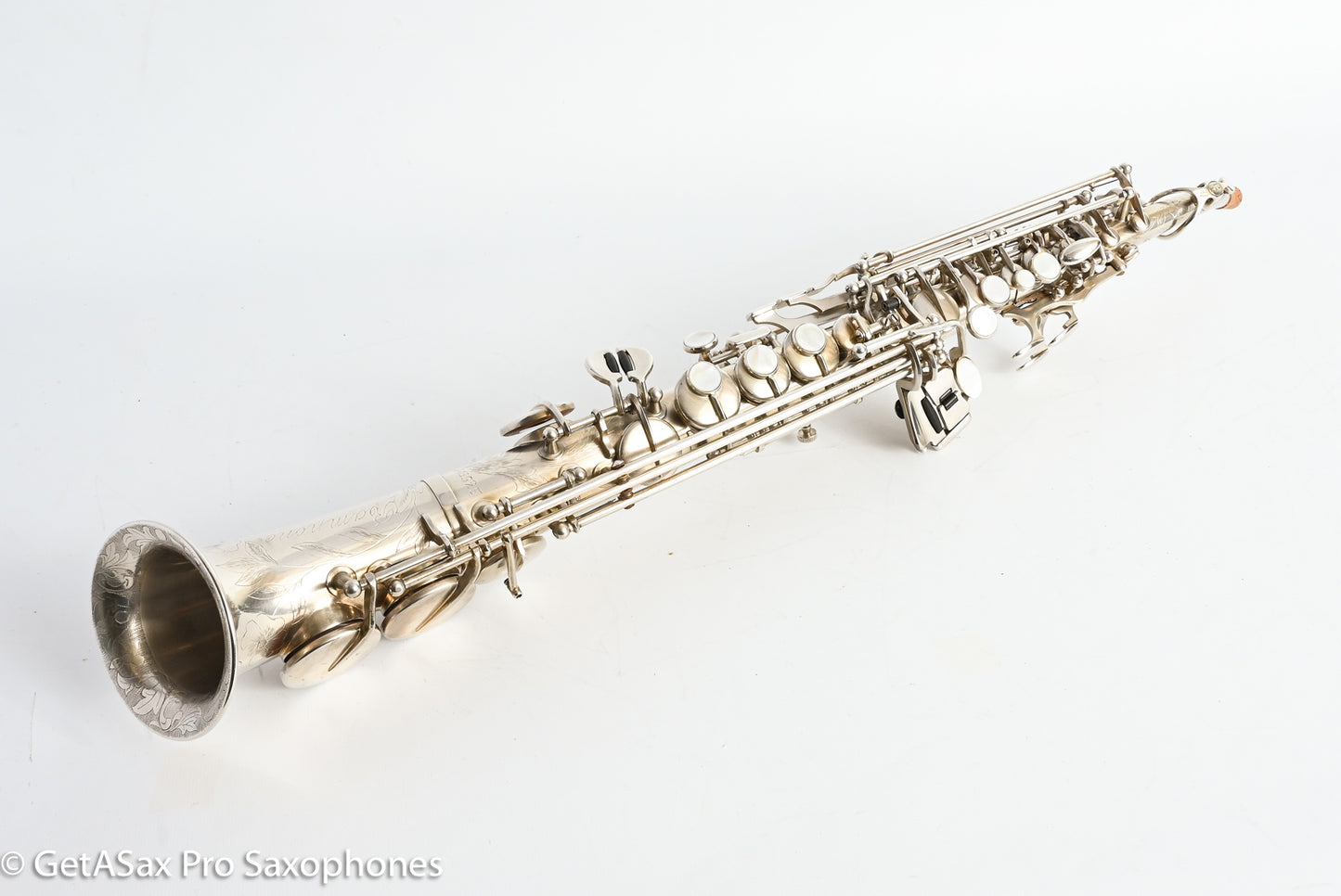 Rampone & Cazzani R1 Jazz Half Curved Soprano SOLID SILVER 21719