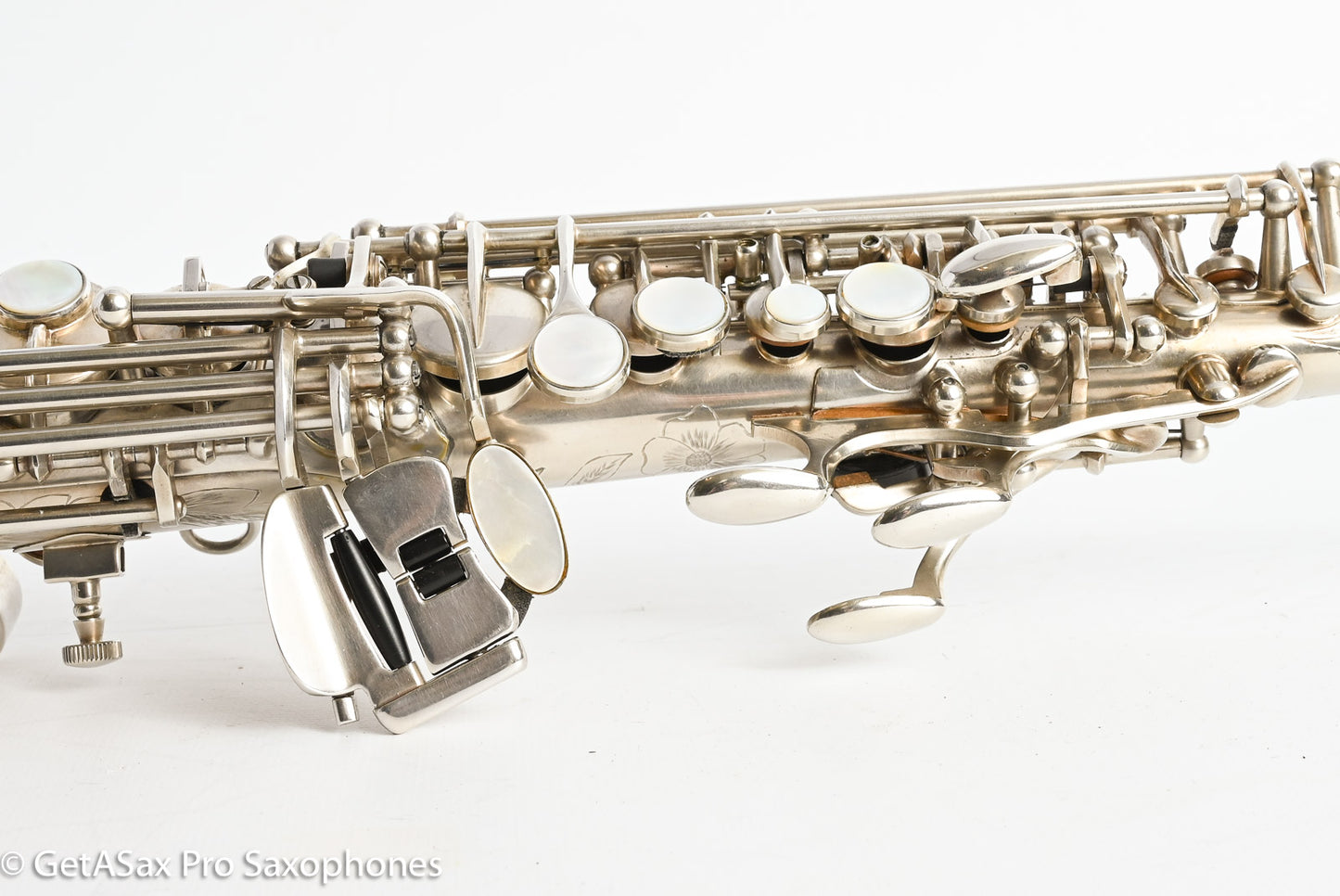 Rampone & Cazzani R1 Jazz Half Curved Soprano SOLID SILVER 21719