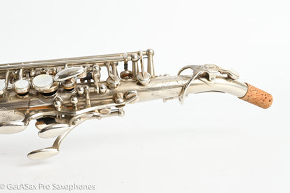 Rampone & Cazzani R1 Jazz Half Curved Soprano SOLID SILVER 21719