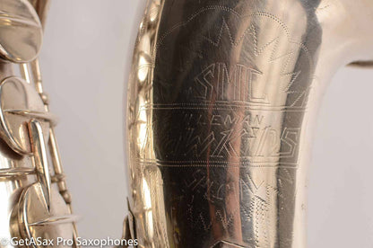 SML Coleman Hawkins Special Tenor Rare (Unique?) Late Example