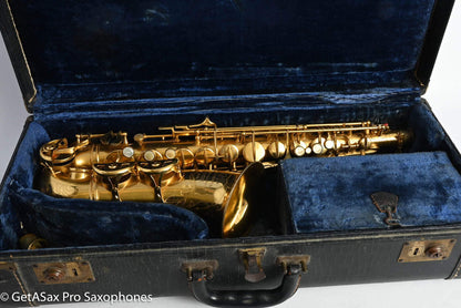 SML Rev D (Gold Medal 1) Alto All Original Permagold Plate Rare!