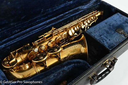 SML Rev D (Gold Medal 1) Alto All Original Permagold Plate Rare!