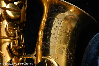 SML Rev D (Gold Medal 1) Alto All Original Permagold Plate Rare!