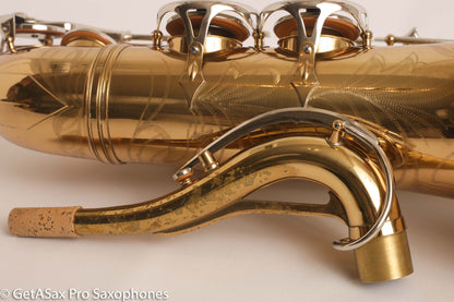 SML Gold Medal 1 Tenor Saxophone Original Lacquer 18k Pichard Stencil