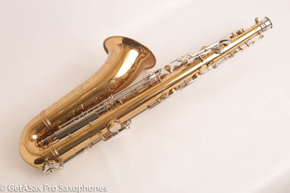 SML Gold Medal 1 Tenor Saxophone Original Lacquer 18k Pichard Stencil