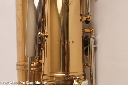 SML Gold Medal 1 Tenor Saxophone Original Lacquer 18k Pichard Stencil