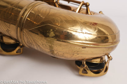 SML Gold Medal 1 Tenor Original Lacquer Deluxe Engraving Gorgeous 17481