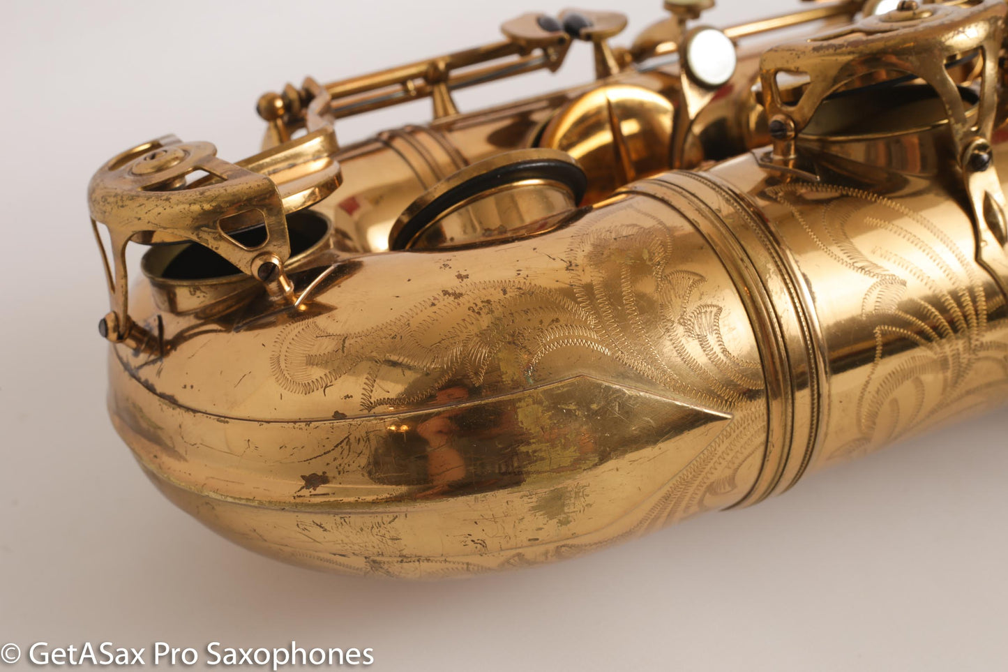 SML Gold Medal 1 Tenor Original Lacquer Deluxe Engraving Gorgeous 17481