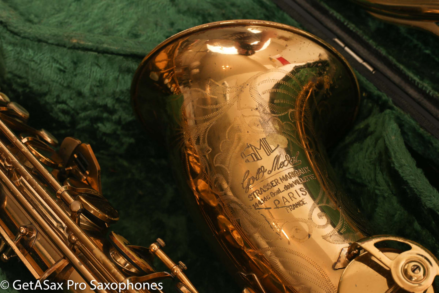 SML Gold Medal 1 Tenor Original Lacquer Deluxe Engraving Gorgeous 17481