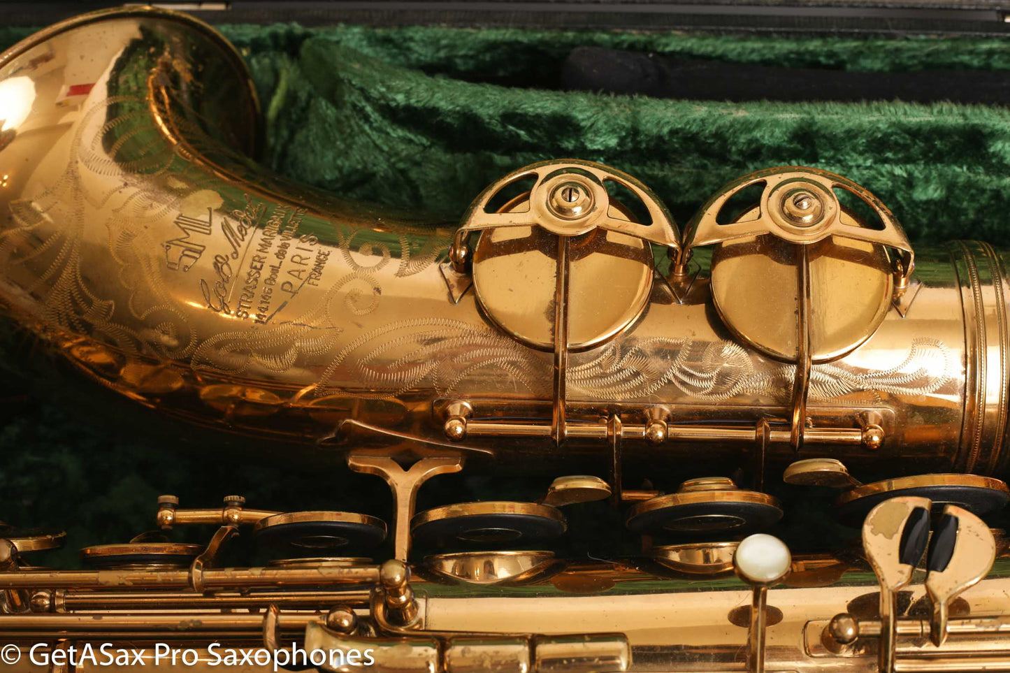 SML Gold Medal 1 Tenor Original Lacquer Deluxe Engraving Gorgeous 17481