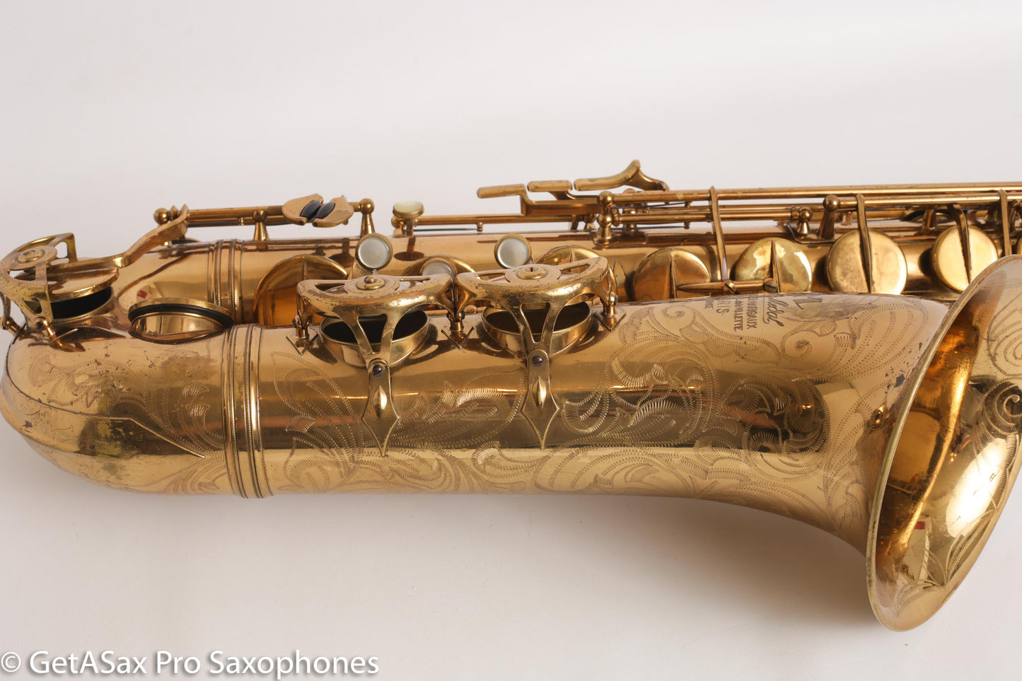 SML Gold Medal 1 Tenor Original Lacquer Deluxe Engraving Gorgeous 17481