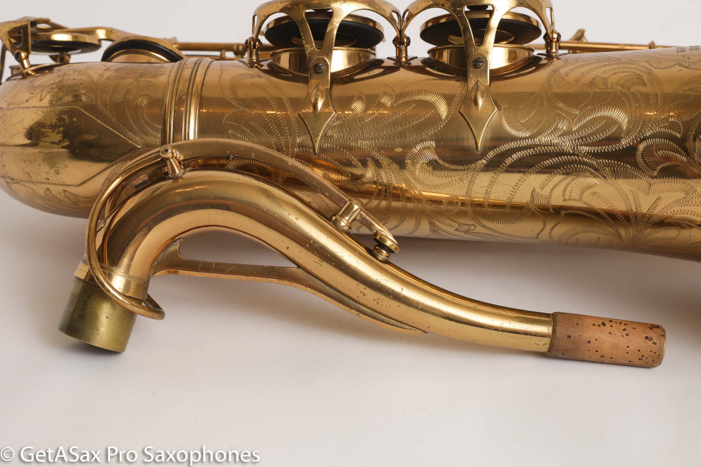 SML Gold Medal 1 Tenor Original Lacquer Deluxe Engraving Gorgeous 17481