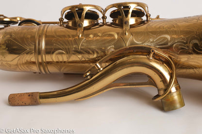 SML Gold Medal 1 Tenor Original Lacquer Deluxe Engraving Gorgeous 17481