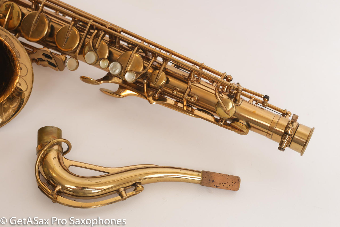 SML Gold Medal 1 Tenor Original Lacquer Deluxe Engraving Gorgeous 17481