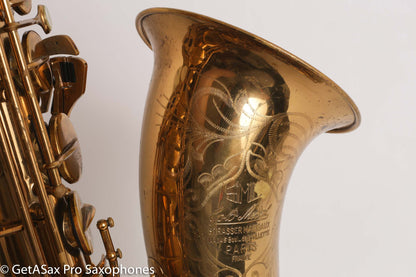 SML Gold Medal 1 Tenor Original Lacquer Deluxe Engraving Gorgeous 17481