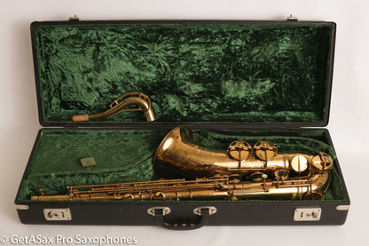 SML Gold Medal 1 Tenor Original Lacquer Deluxe Engraving Gorgeous 17481