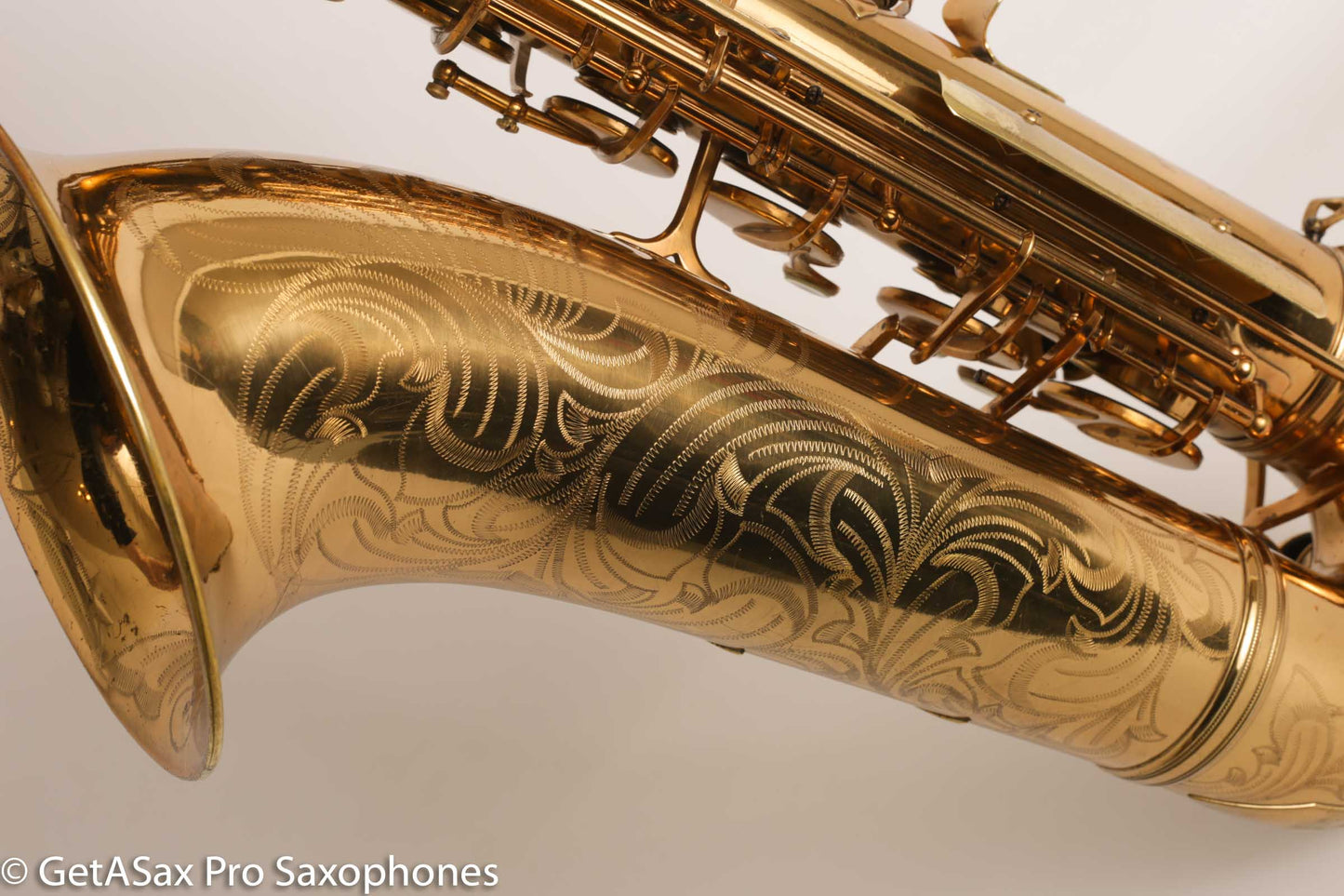 SML Gold Medal 1 Tenor Original Lacquer Deluxe Engraving Gorgeous 17481