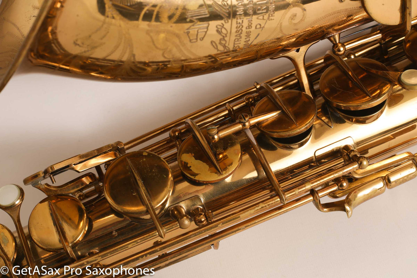 SML Gold Medal 1 Tenor Original Lacquer Deluxe Engraving Gorgeous 17481