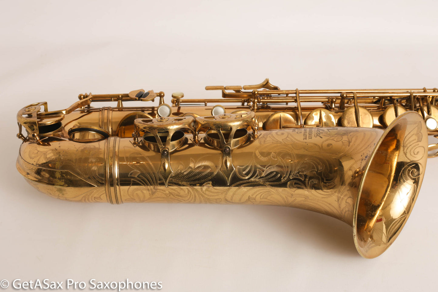 SML Gold Medal 1 Tenor Original Lacquer Deluxe Engraving Gorgeous 17481