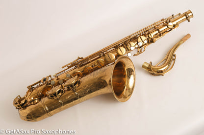 SML Gold Medal 1 Tenor Original Lacquer Deluxe Engraving Gorgeous 17481