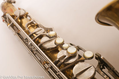 SML Gold Medal 1 Tenor Rolled Tone Holes Pichard 19925 Excellent Price