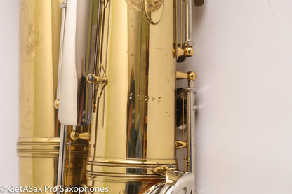 SML Gold Medal 1 Tenor Saxophone Recent Overhaul Excellent! 19077