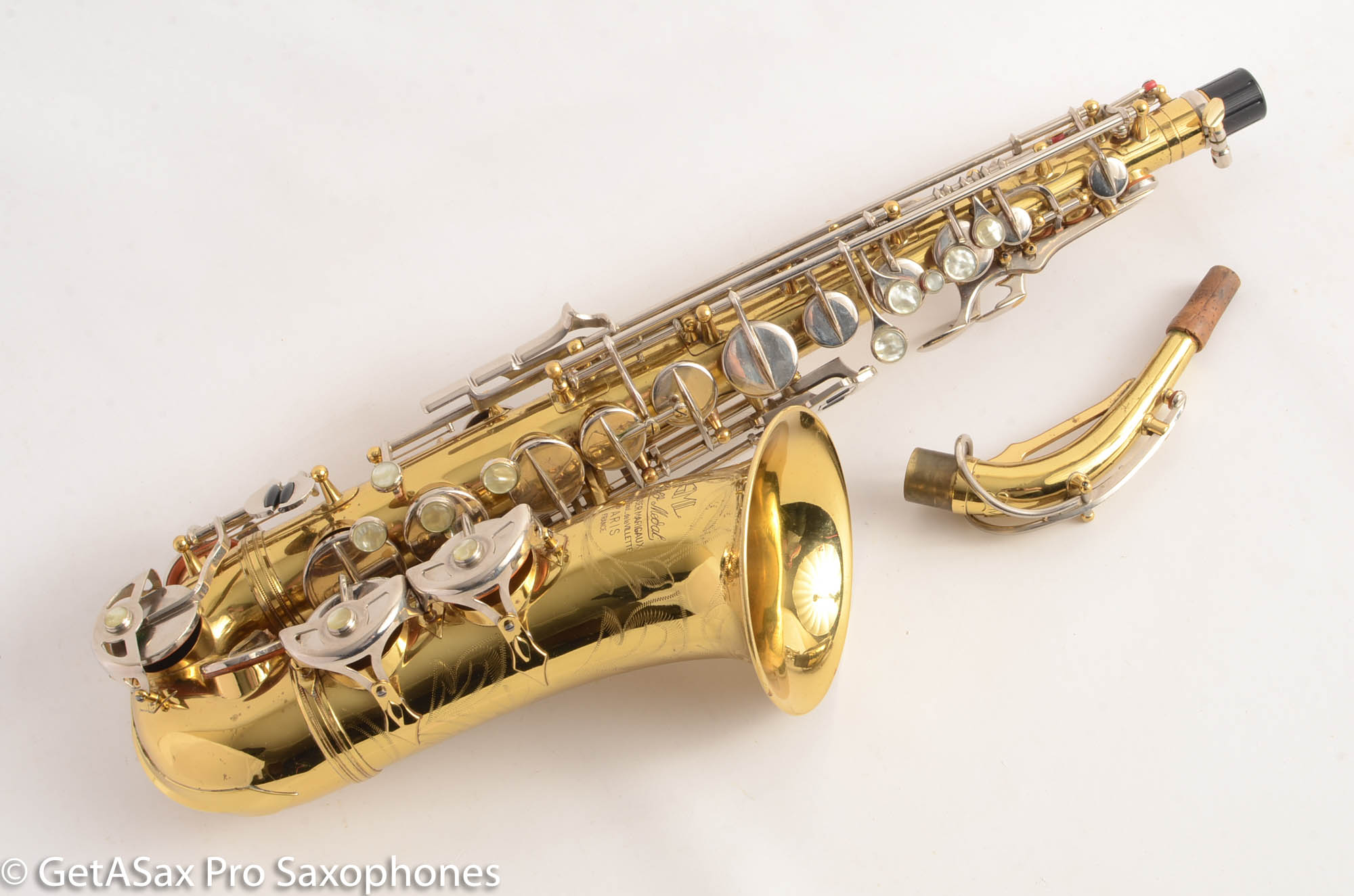 SML Gold Medal II Alto Saxophone Excellent Condition Old Pads