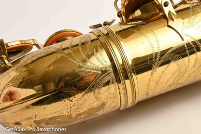 SML Gold Medal II Tenor Original Lacquer King Marigaux Matt Stohrer Overhaul! 22245