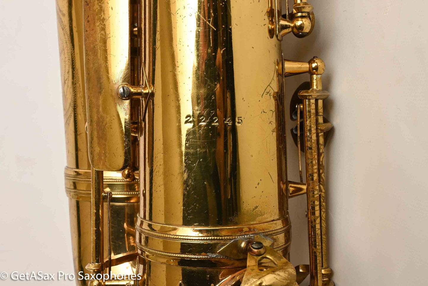 SML Gold Medal II Tenor Original Lacquer King Marigaux Matt Stohrer Overhaul! 22245
