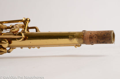 SML King Marigaux Soprano Saxophone Gold Medal 2 Excellent 25321