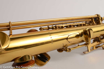 SML King Marigaux Soprano Saxophone Gold Medal 2 Excellent 25321