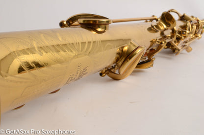 SML King Marigaux Soprano Saxophone Gold Medal 2 Excellent 25321