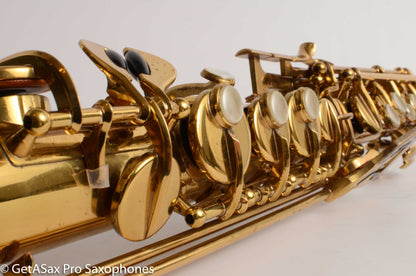 SML King Marigaux Soprano Saxophone Gold Medal 2 Excellent 25321