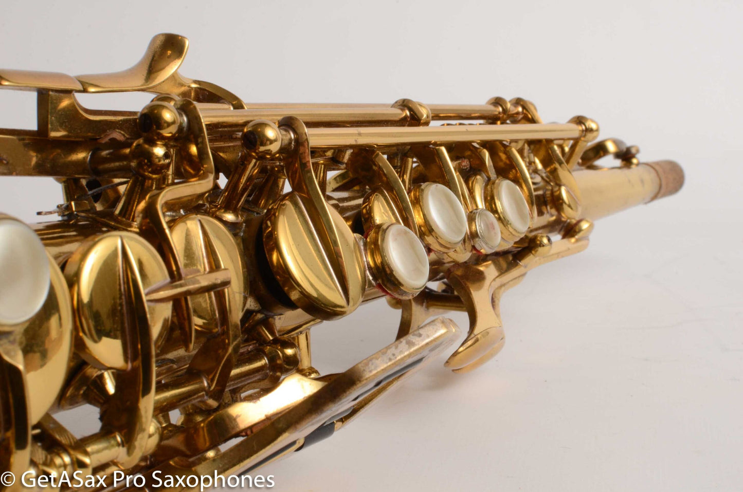 SML King Marigaux Soprano Saxophone Gold Medal 2 Excellent 25321