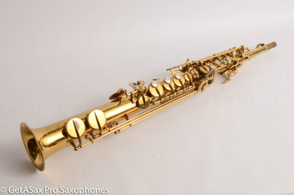 SML King Marigaux Soprano Saxophone Gold Medal 2 Excellent 25321
