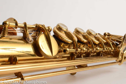 SML King Marigaux Soprano Saxophone Gold Medal 2 Excellent 25321