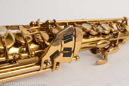 SML King Marigaux Soprano Saxophone Gold Medal 2 Excellent 25321