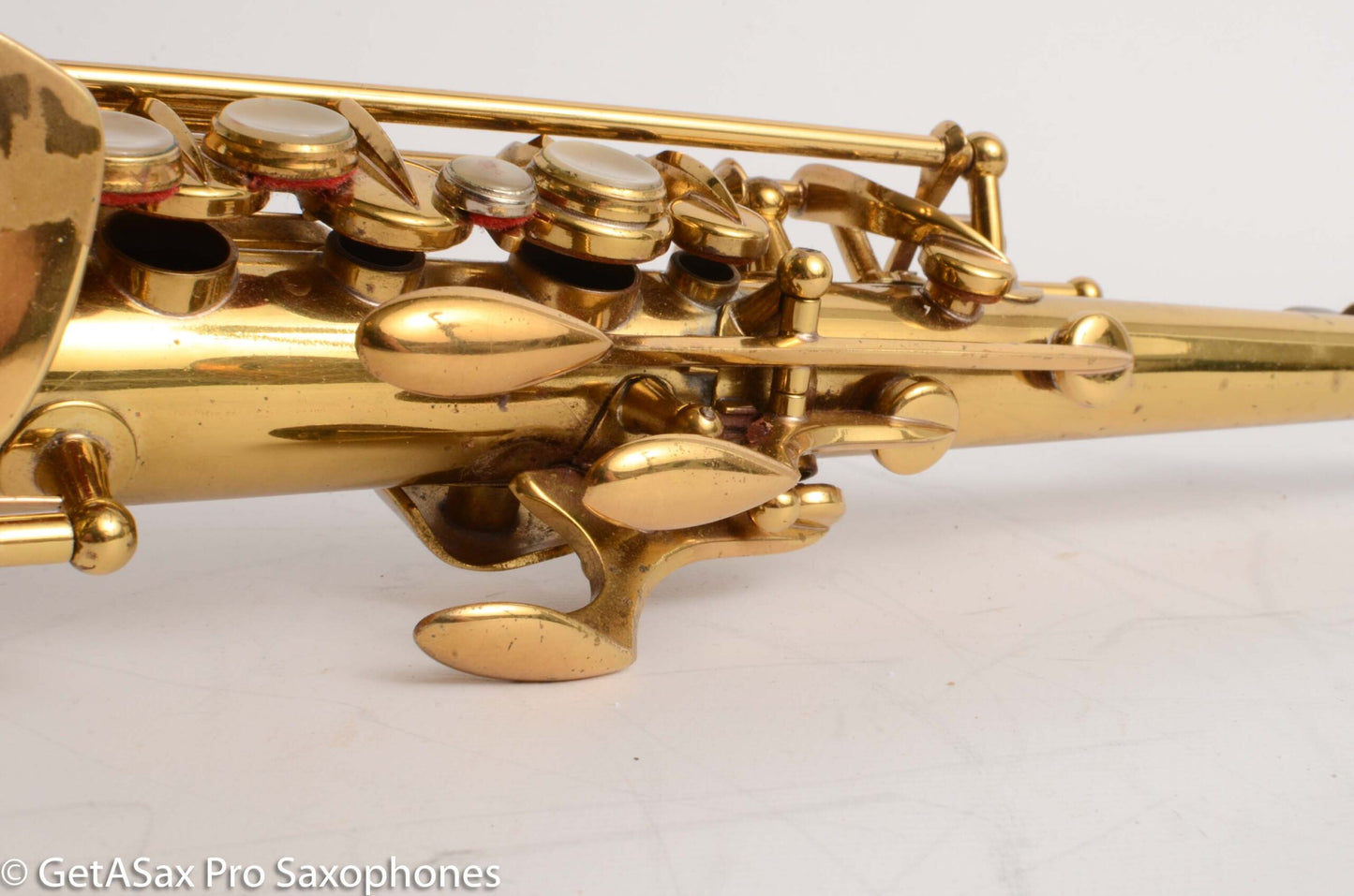 SML King Marigaux Soprano Saxophone Gold Medal 2 Excellent 25321