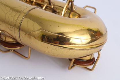 SML Rev B Tenor Rare! Relacquered Old Pads Great Deal Tons of Potential!