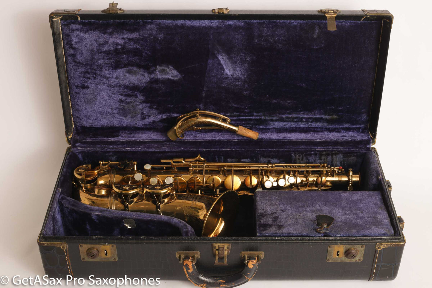 SML Rev. D Alto Saxophone Original Lacquer 11xxx Excellent Condition! Old Pads