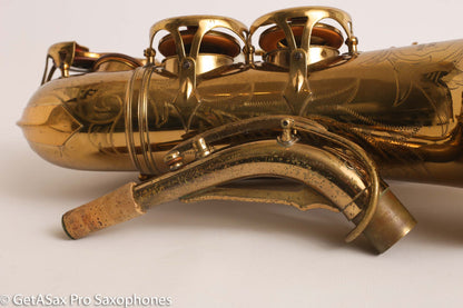 SML Rev. D Alto Saxophone Original Lacquer 11xxx Excellent Condition! Old Pads