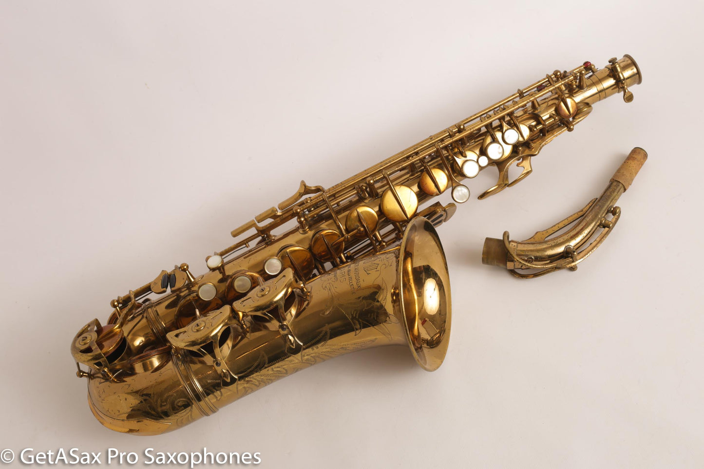 SML Rev. D Alto Saxophone Original Lacquer 11xxx Excellent Condition! Old Pads