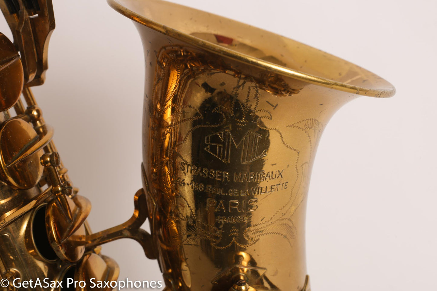 SML Rev. D Alto Saxophone Original Lacquer 11xxx Excellent Condition! Old Pads