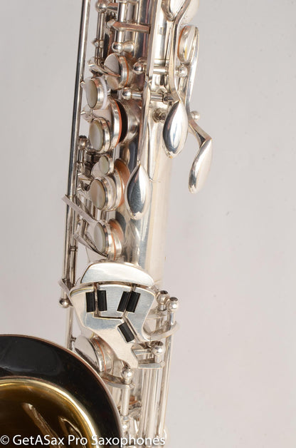 SML Rev D (=Gold Medal 1) Alto Saxophone Original Silver Plate Overhauled! 11584