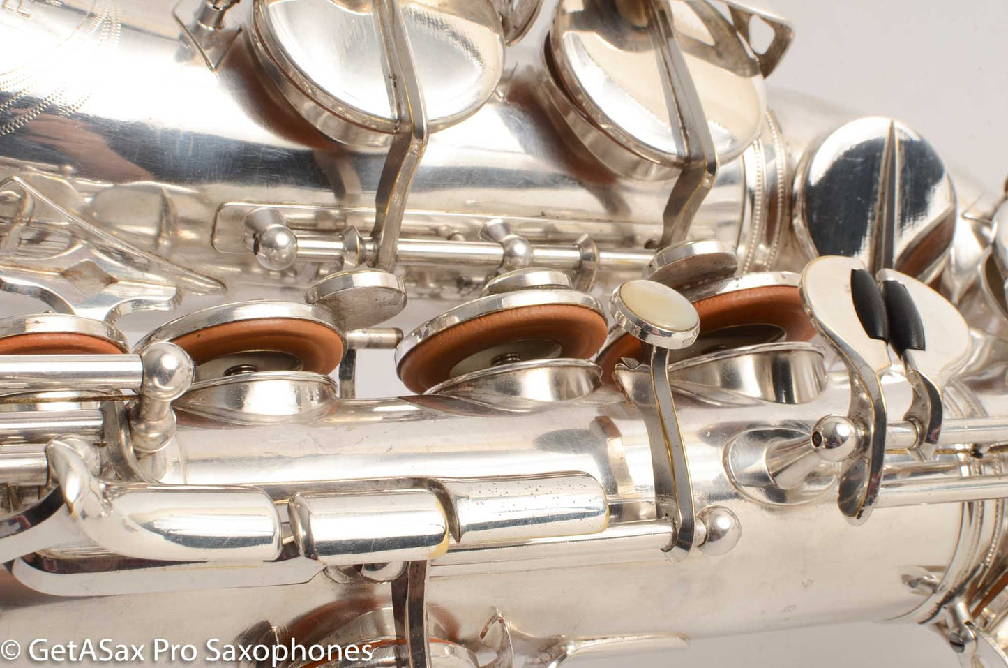 SML Rev D (=Gold Medal 1) Alto Saxophone Original Silver Plate Overhauled! 11584