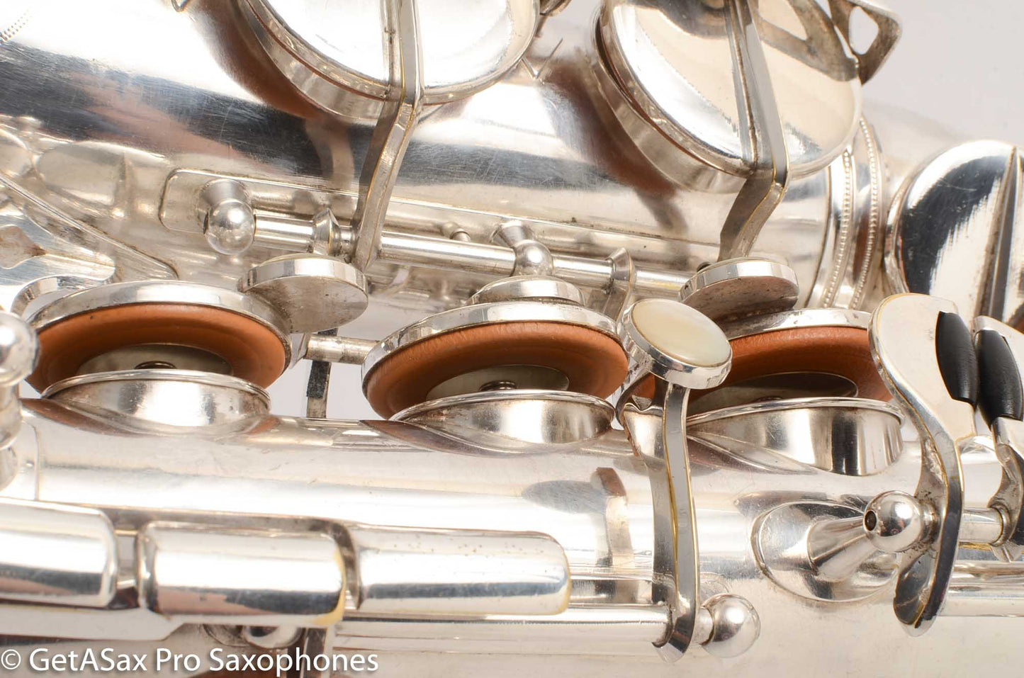 SML Rev D (=Gold Medal 1) Alto Saxophone Original Silver Plate Overhauled! 11584