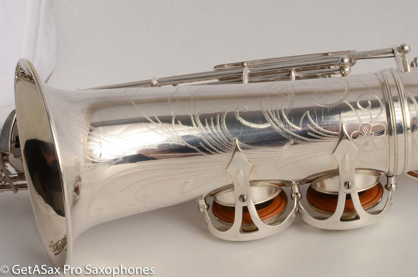 SML Rev D (=Gold Medal 1) Alto Saxophone Original Silver Plate Overhauled! 11584