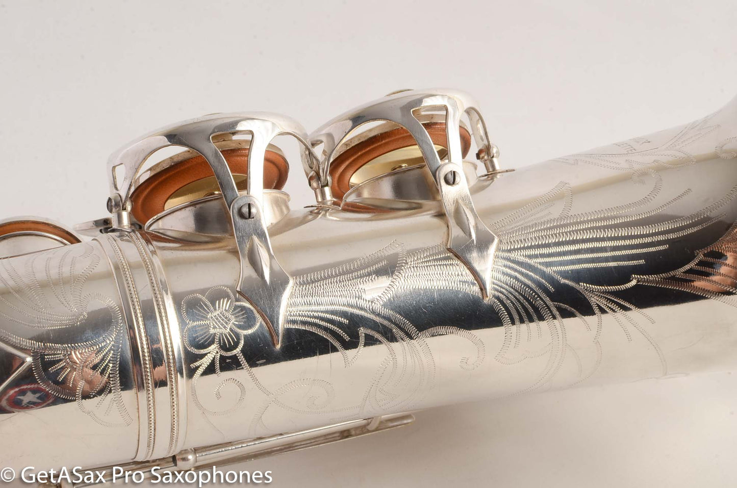 SML Rev D (=Gold Medal 1) Alto Saxophone Original Silver Plate Overhauled! 11584