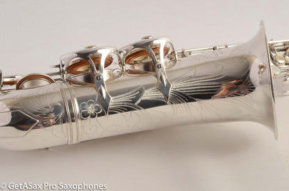 SML Rev D (=Gold Medal 1) Alto Saxophone Original Silver Plate Overhauled! 11584