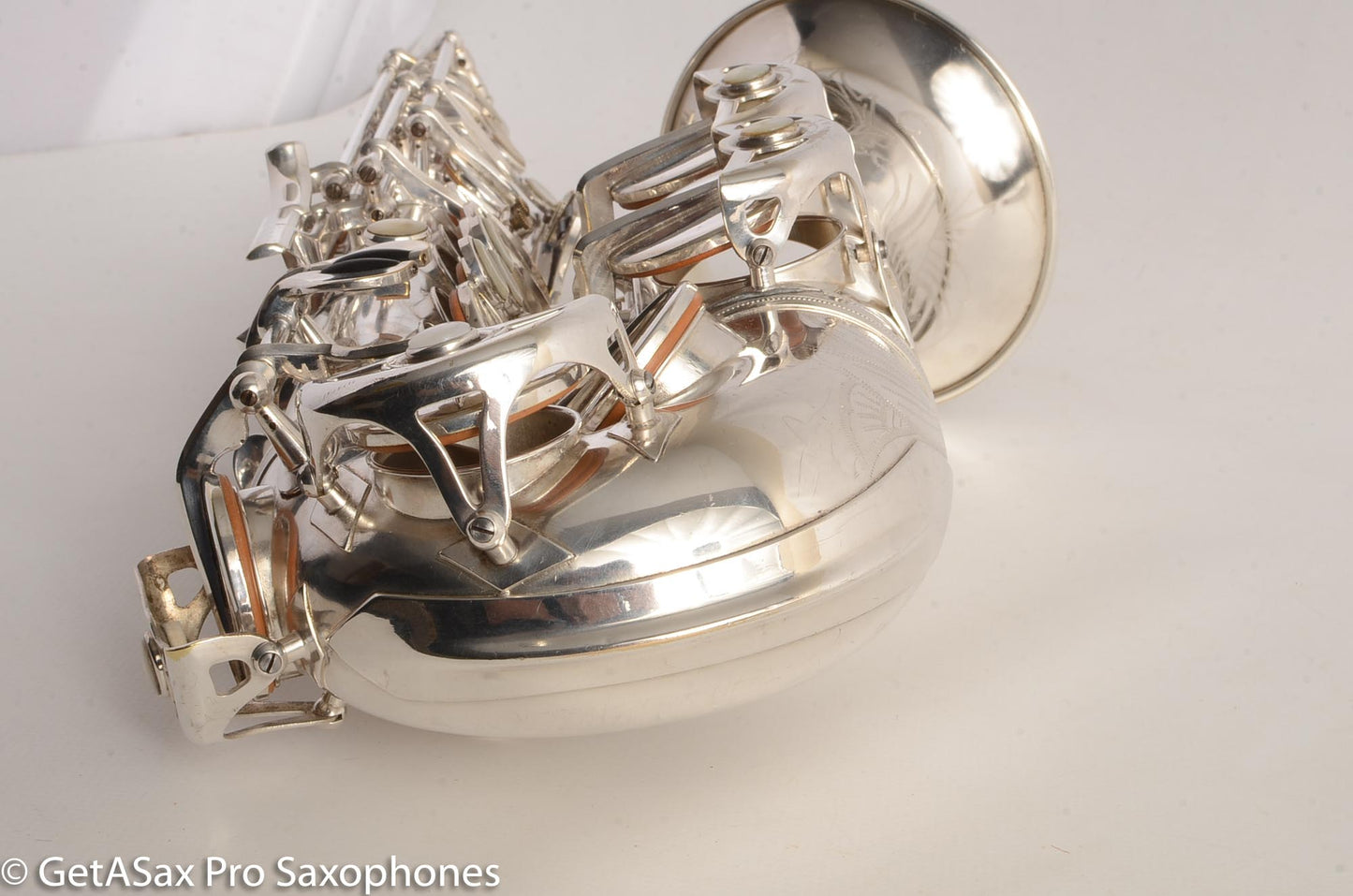 SML Rev D (=Gold Medal 1) Alto Saxophone Original Silver Plate Overhauled! 11584